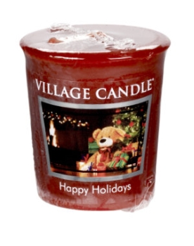 Village Candle Happy Holidays Votivkerze 57 g